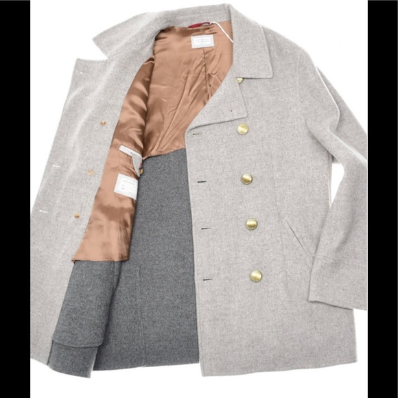 BRUNELLO CUCINELLI GREY COAT SIZE 50/L - Picture 3 of 13